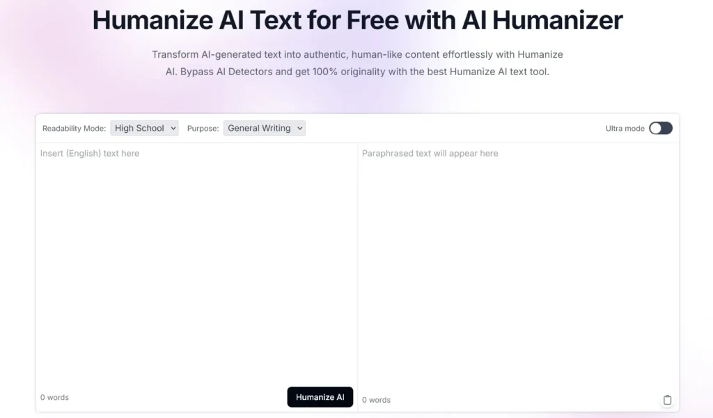 Humanize AI Free
