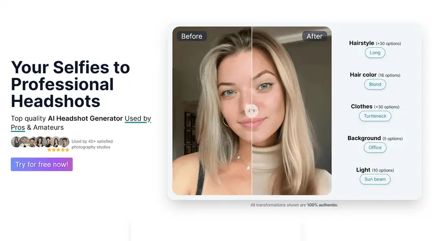 Headshot Generator AI