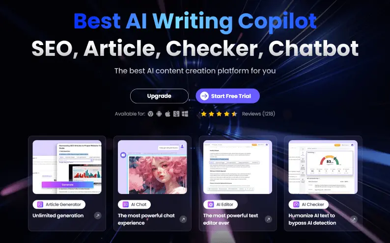 ChatArt – Chatbot & AI Writer
