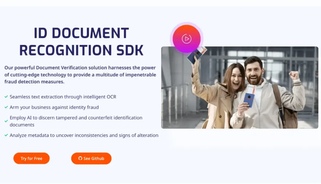 Identity Document Recognition Mobile