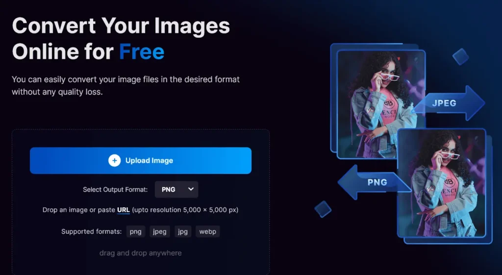 ConvertFiles.ai – Free AI Image Converter