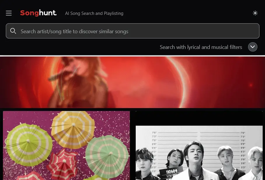 Songhunt – AI Music Recommendations