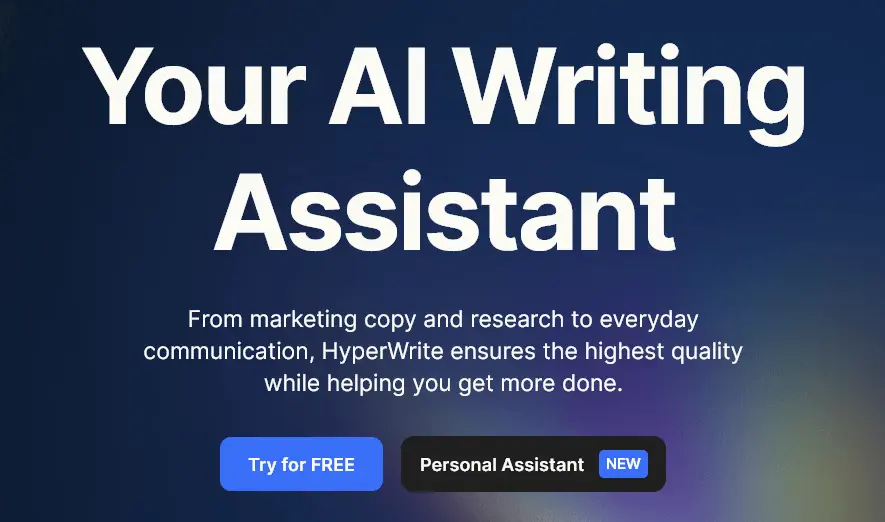 HyperWrite – AI Writing Assistant