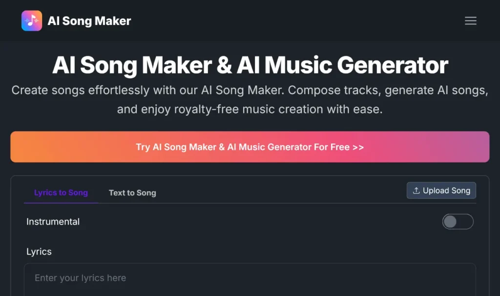 AI Song Maker