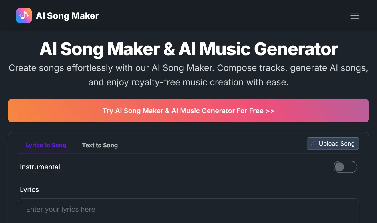AI Song Maker